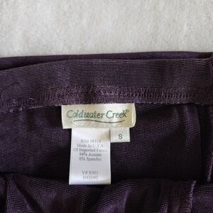Coldwater Creek Purple Skirt